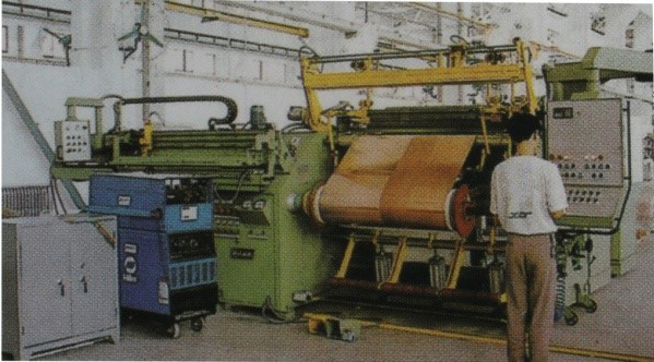 aly L.A.E. low pressure foil winding machine